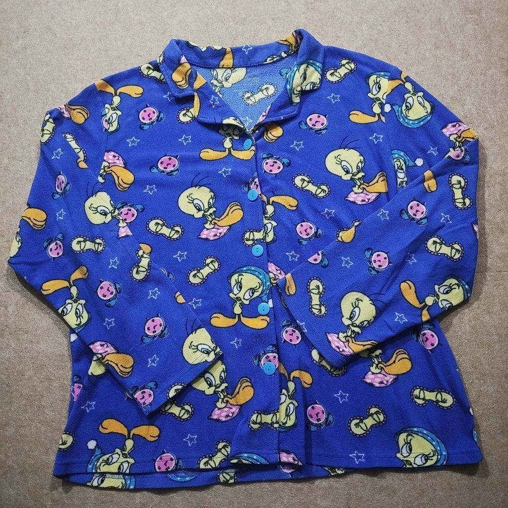Warner Bros. Blue Tweety Pajama Top -A